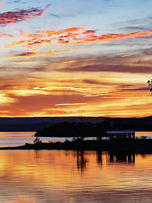 Sunset on Lake Champlain